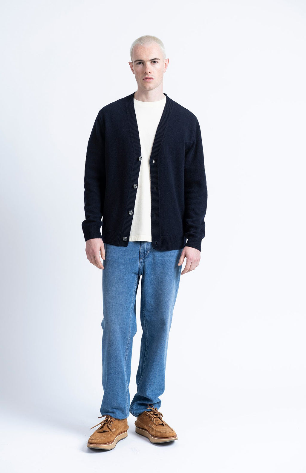 Loreak Mendian - Cardigan Telmo Navy