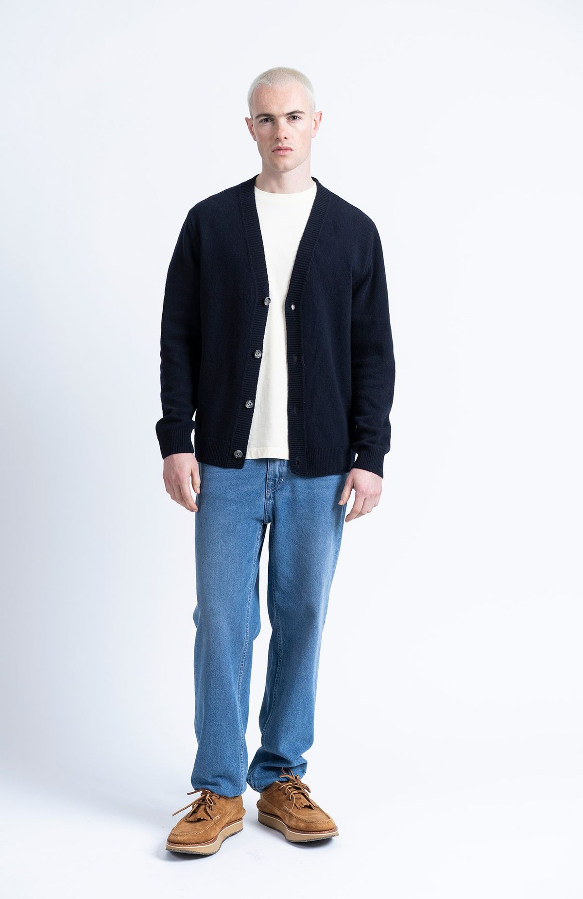 Loreak Mendian - Cardigan Telmo Navy