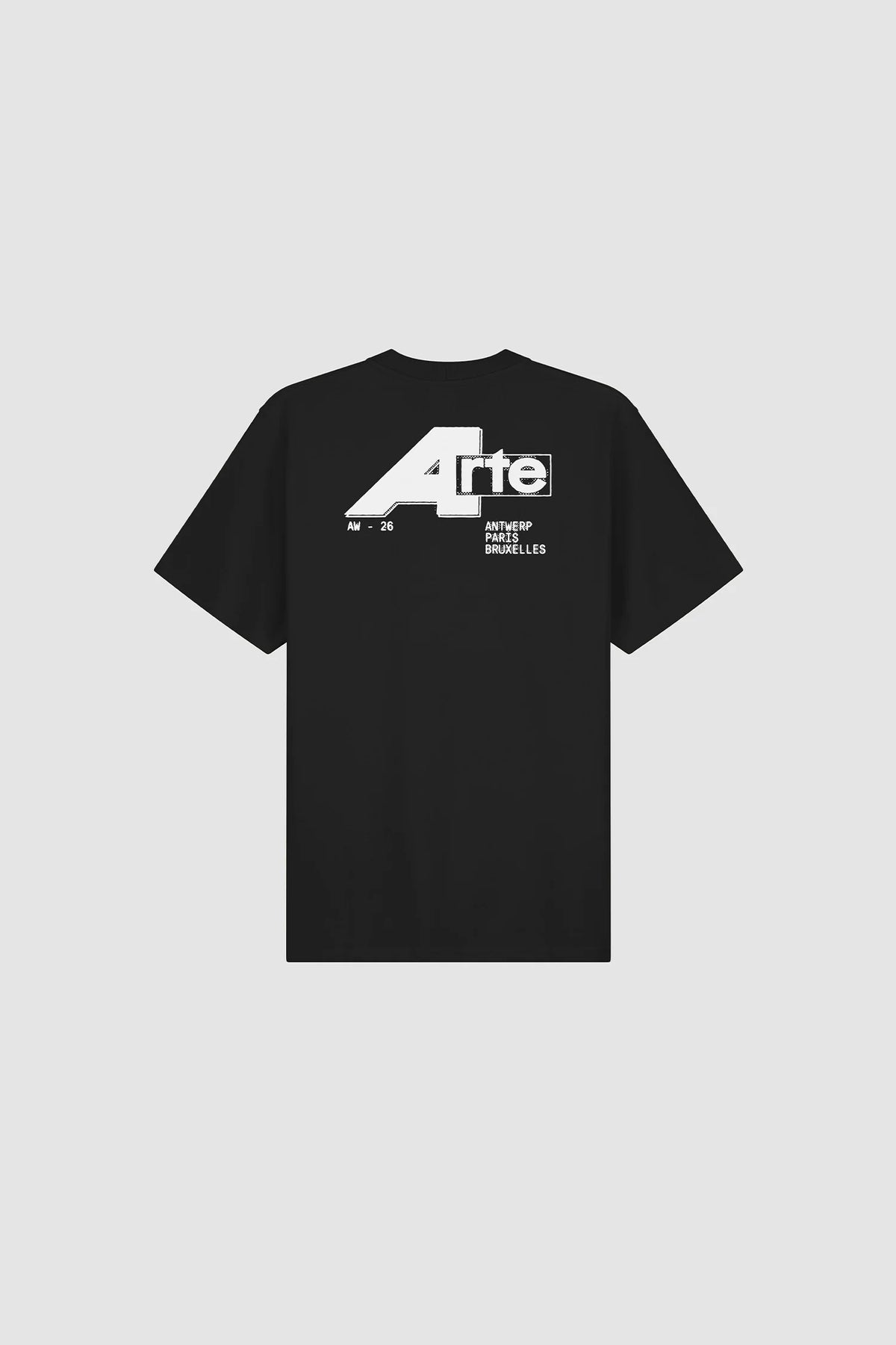 Arte - T-shirt Big A Black