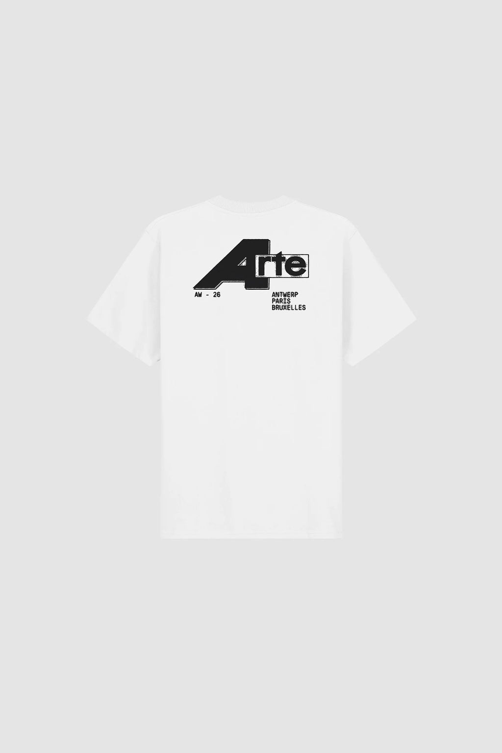 Arte - T-shirt Big A White