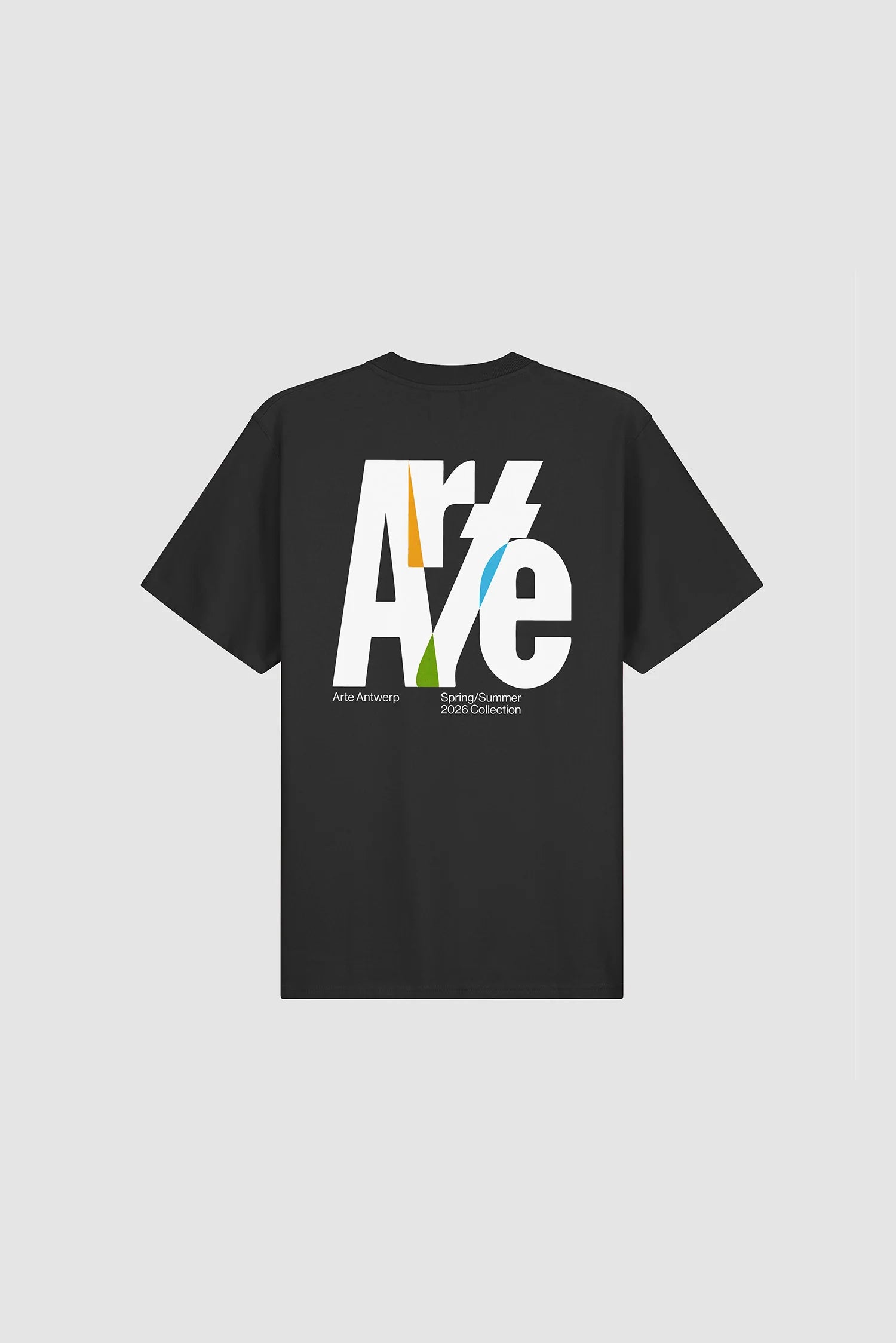 Arte - T-shirt Big Logo Back Noir