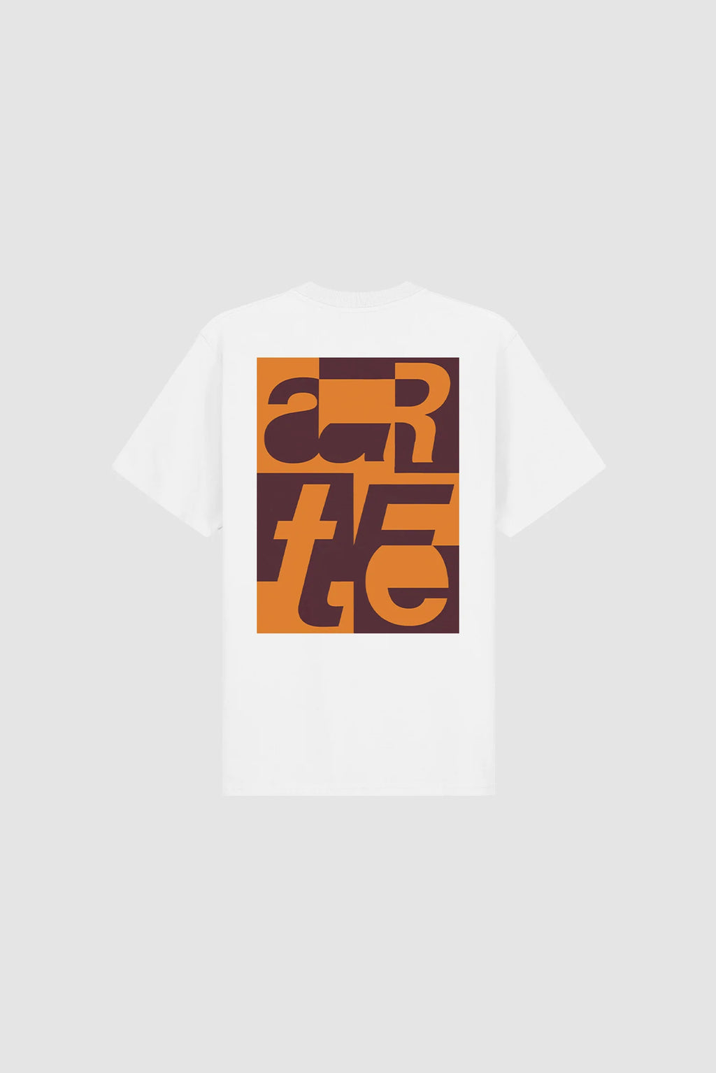 Arte - T-shirt Back Graphic Blanc