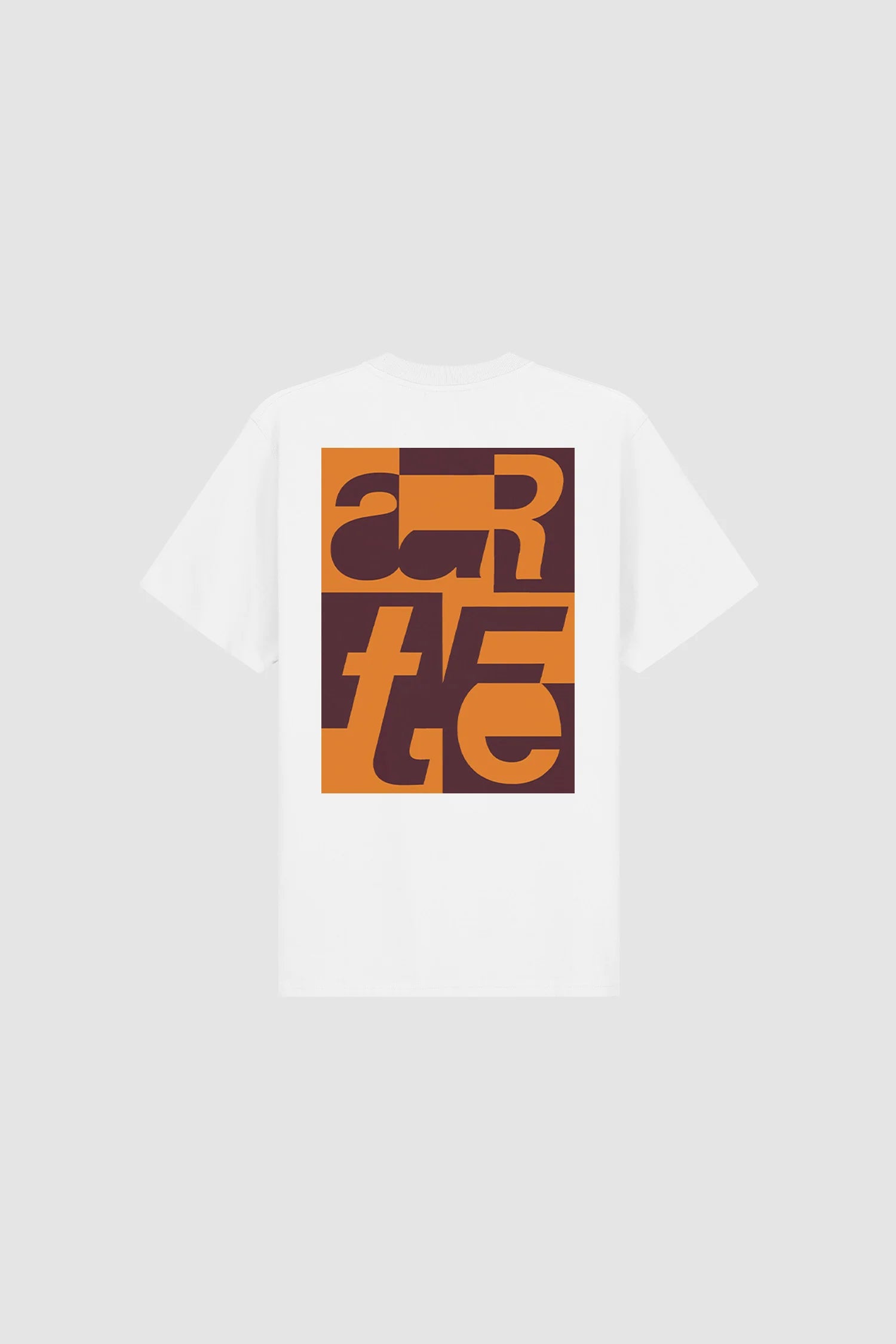 Arte - T-shirt Back Graphic Blanc