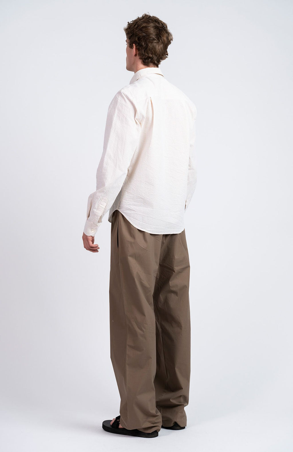 Loreak Mendian - Chemise Zarugalde Vanille
