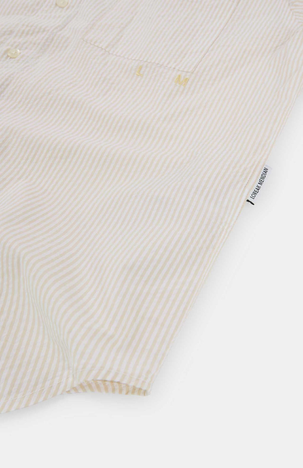 Loreak Mendian - Chemise Zarugalde Vanille