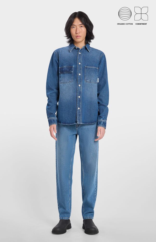 Loreak Mendian - Chemise Zalain Light Indigo