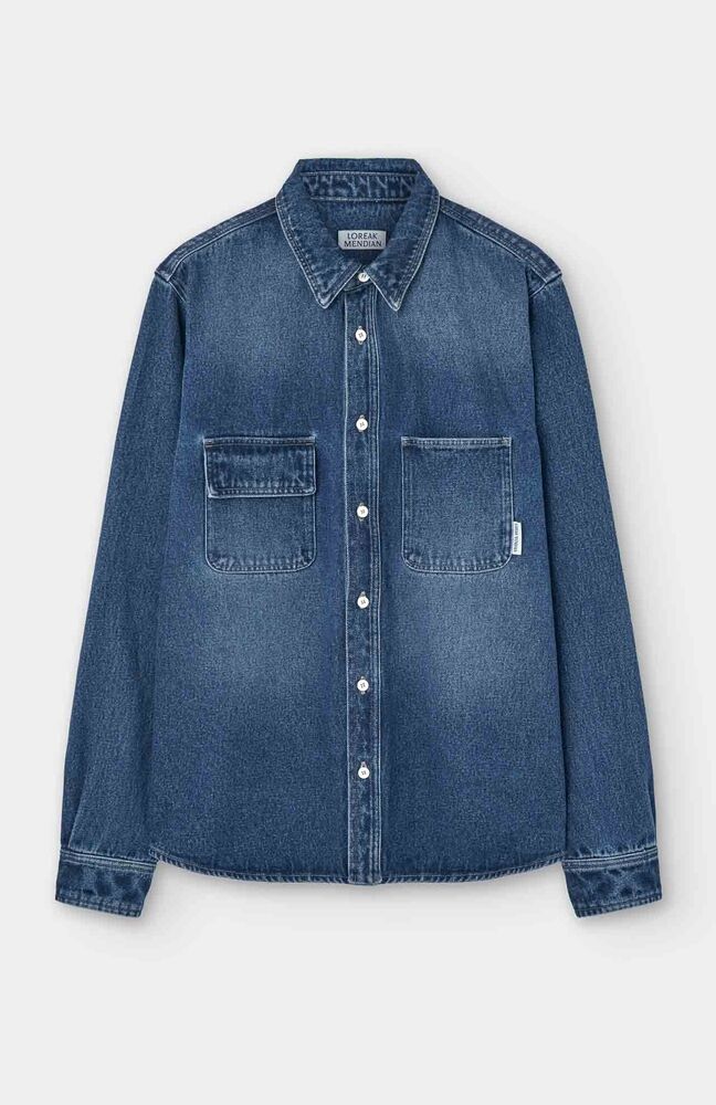 Loreak Mendian - Chemise Zalain Light Indigo