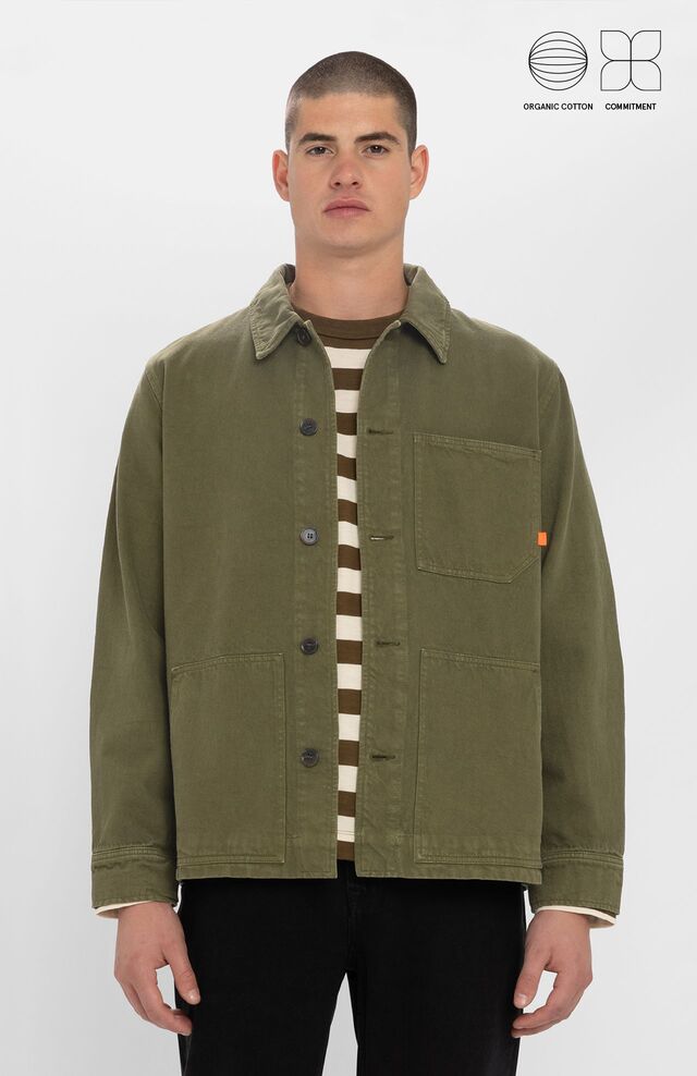 Loreak Mendian - Surchemise Oslo Kaki