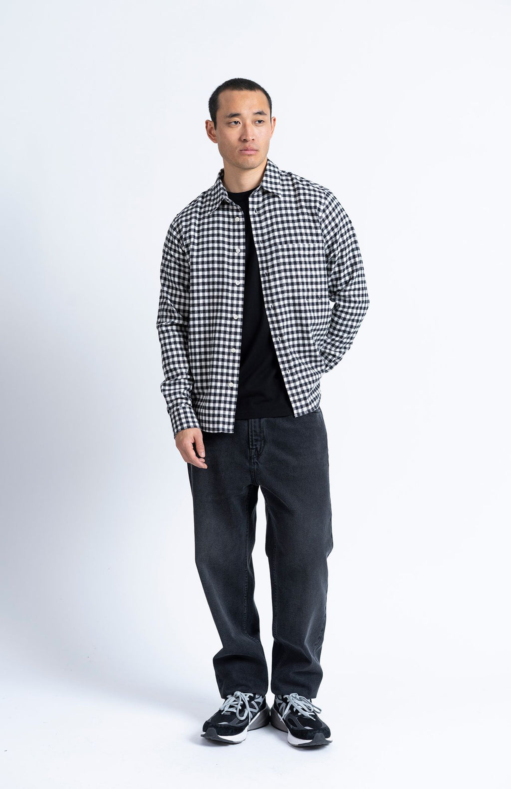 Loreak Mendian - Chemise Gainza Anthracite