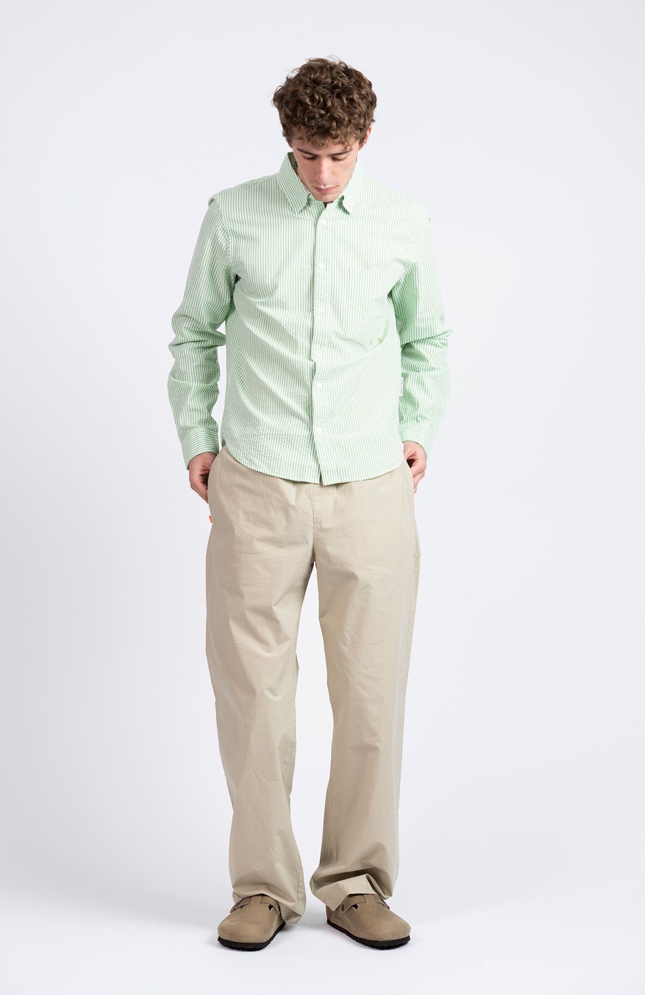 Loreak Mendian - Chemise Labe Bright Green