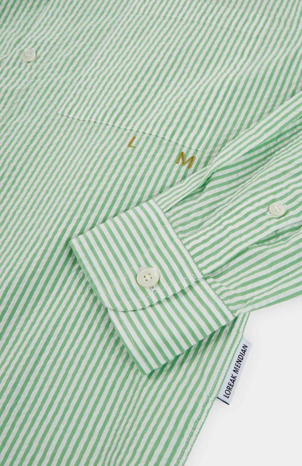 Loreak Mendian - Chemise Labe Bright Green