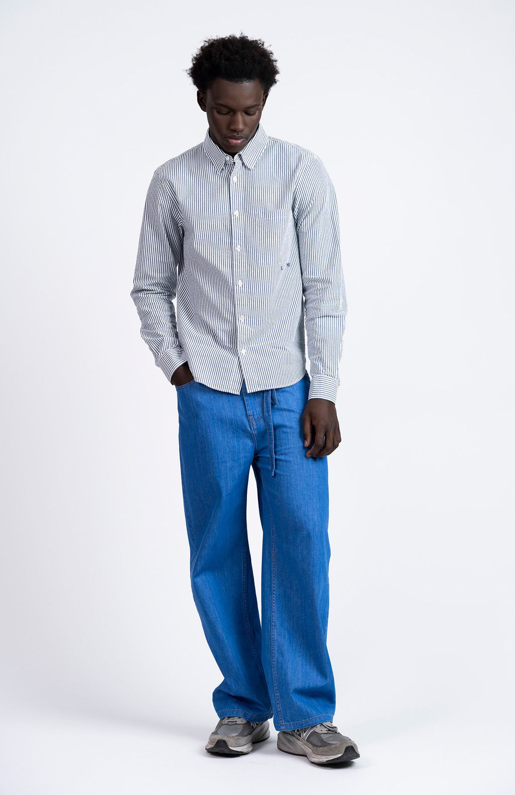 Loreak Mendian - Chemise Labe Dark Blue