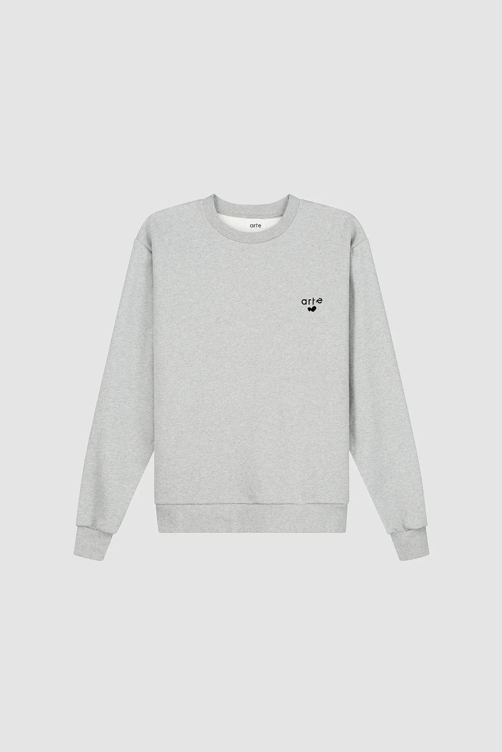 Arte - Sweatshirt avec logo coeur Gris