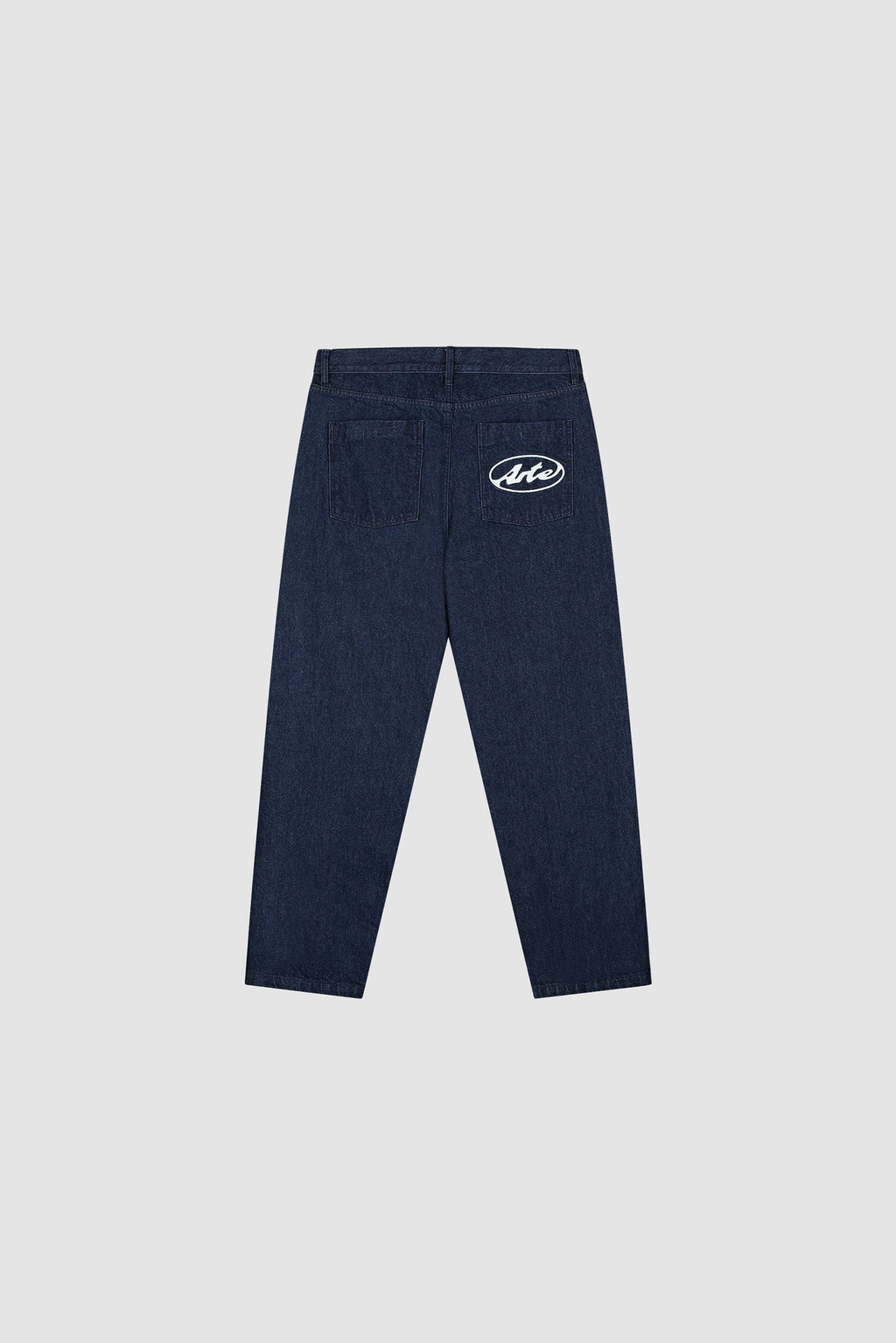 Arte - Jean à poches avec logo circle Denim Brut