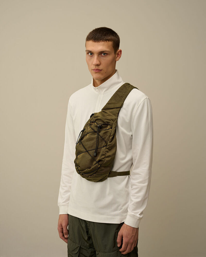 C.P. Company - Sac Nylon B Crossbody RuckSack ivy green
