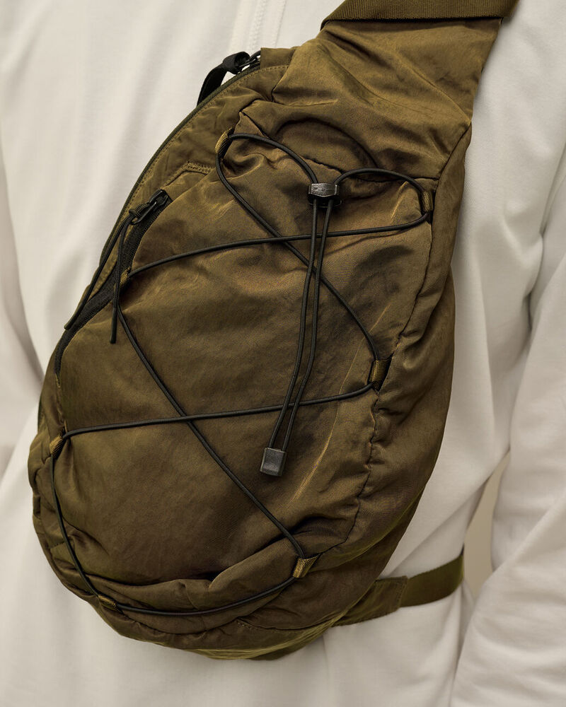 C.P. Company - Sac Nylon B Crossbody RuckSack ivy green