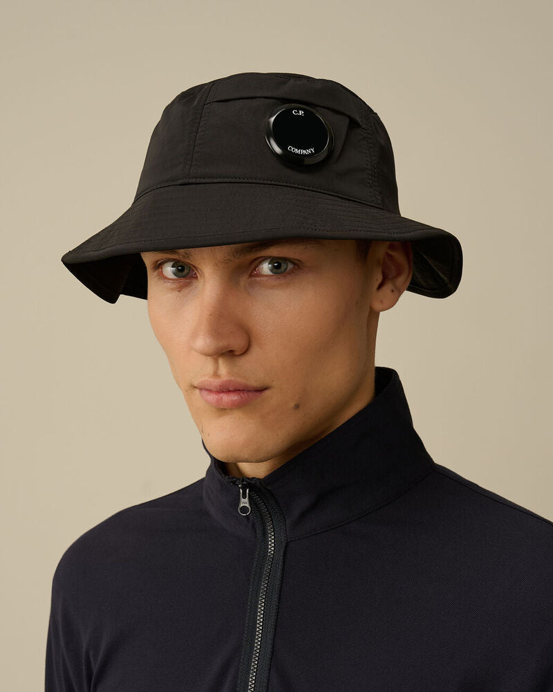 C.P. Company - Bob Chrome-R Bucket Hat Black