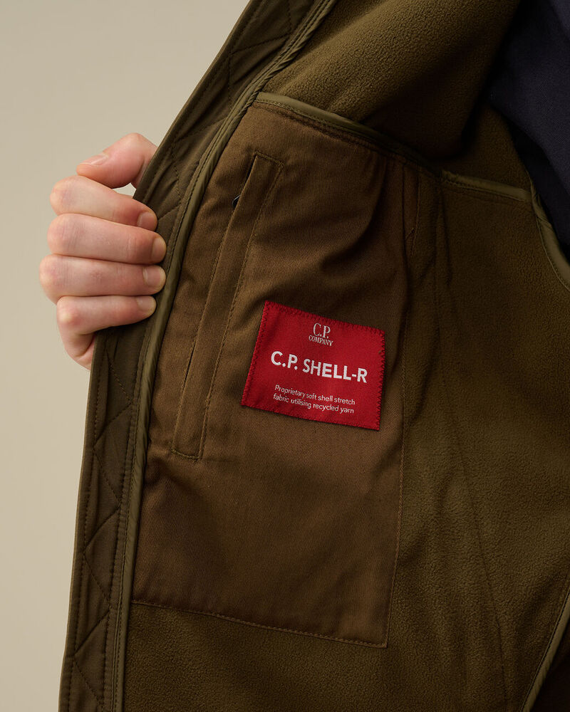 C.P. Company - Blouson C.P. Shell-R Goggle Jacket Ivy Green