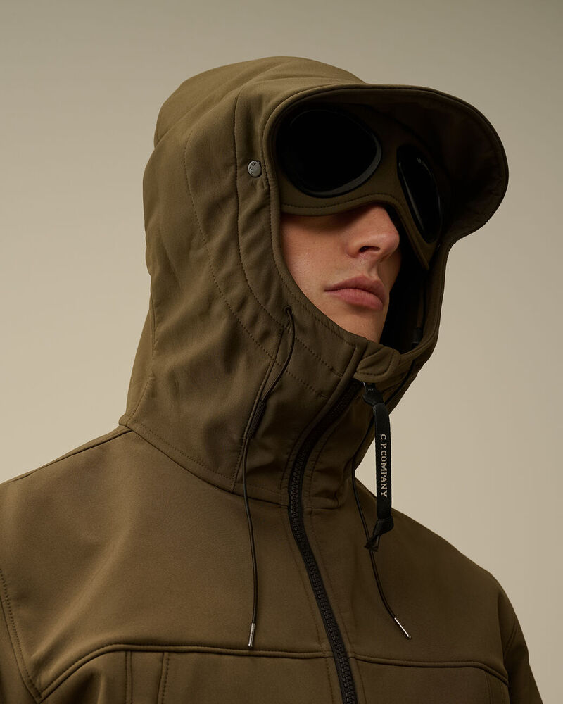 C.P. Company - Blouson C.P. Shell-R Goggle Jacket Ivy Green
