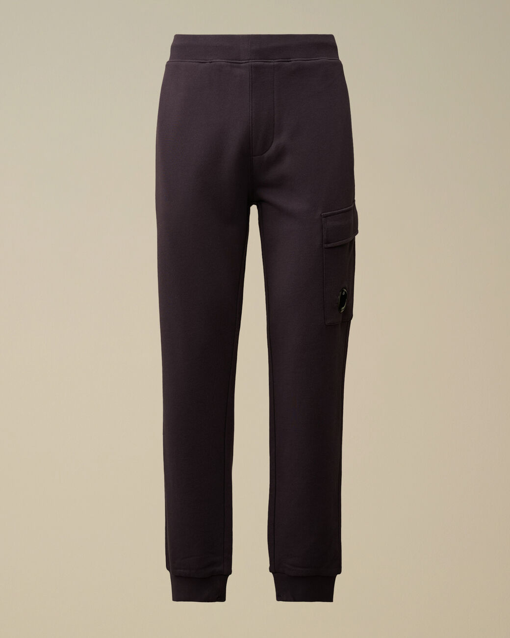 C.P. Company - Pantalon Diagonal Raised Fleece Cargo sweatpants Night shade
