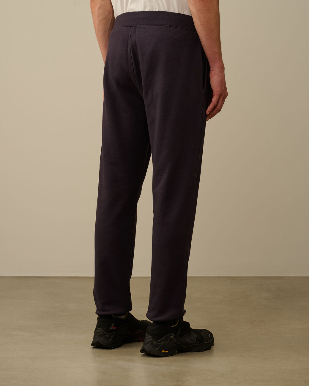 C.P. Company - Pantalon Diagonal Raised Fleece Cargo sweatpants Night shade