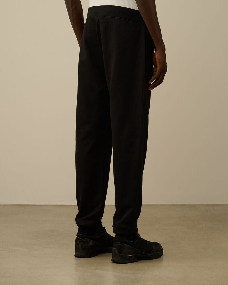 C.P. Company - Pantalon Diagonal Raised Fleece Cargo Sweatpants Black