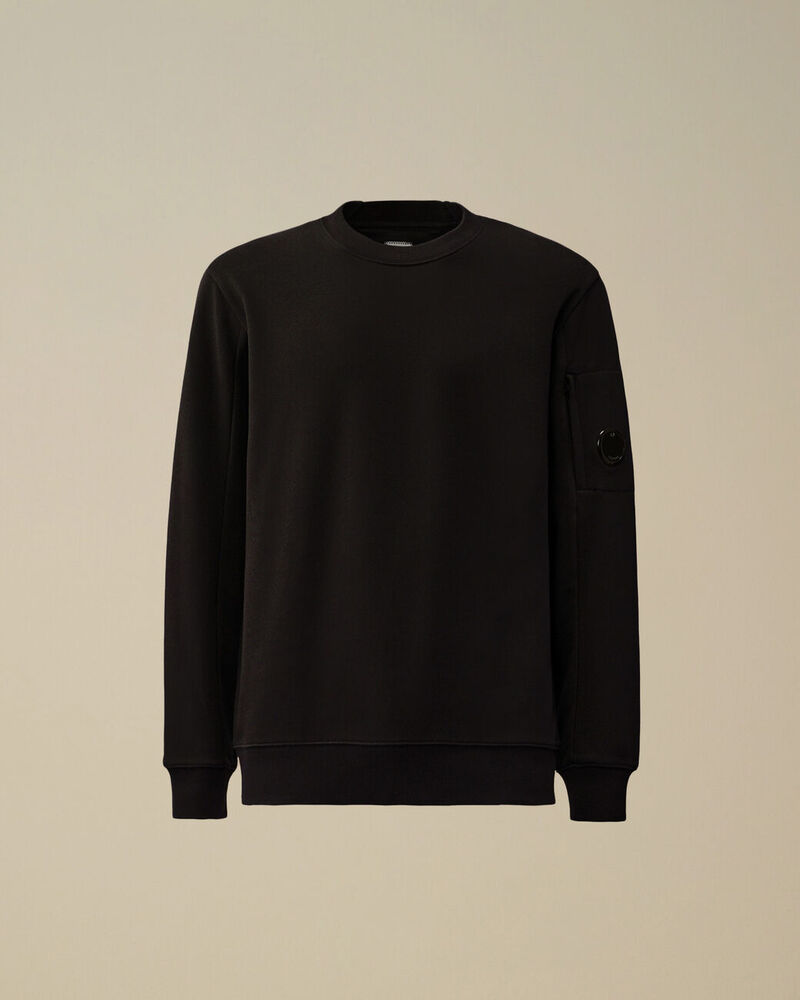 C.P. Company - Sweat Diagonal Raised fleece black