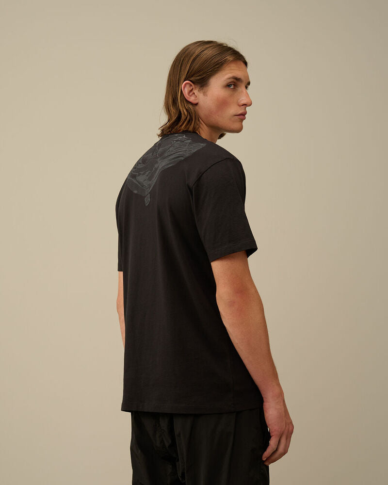 C.P. Company - Tee-shirt 30/1 Jersey Back Goggle Black