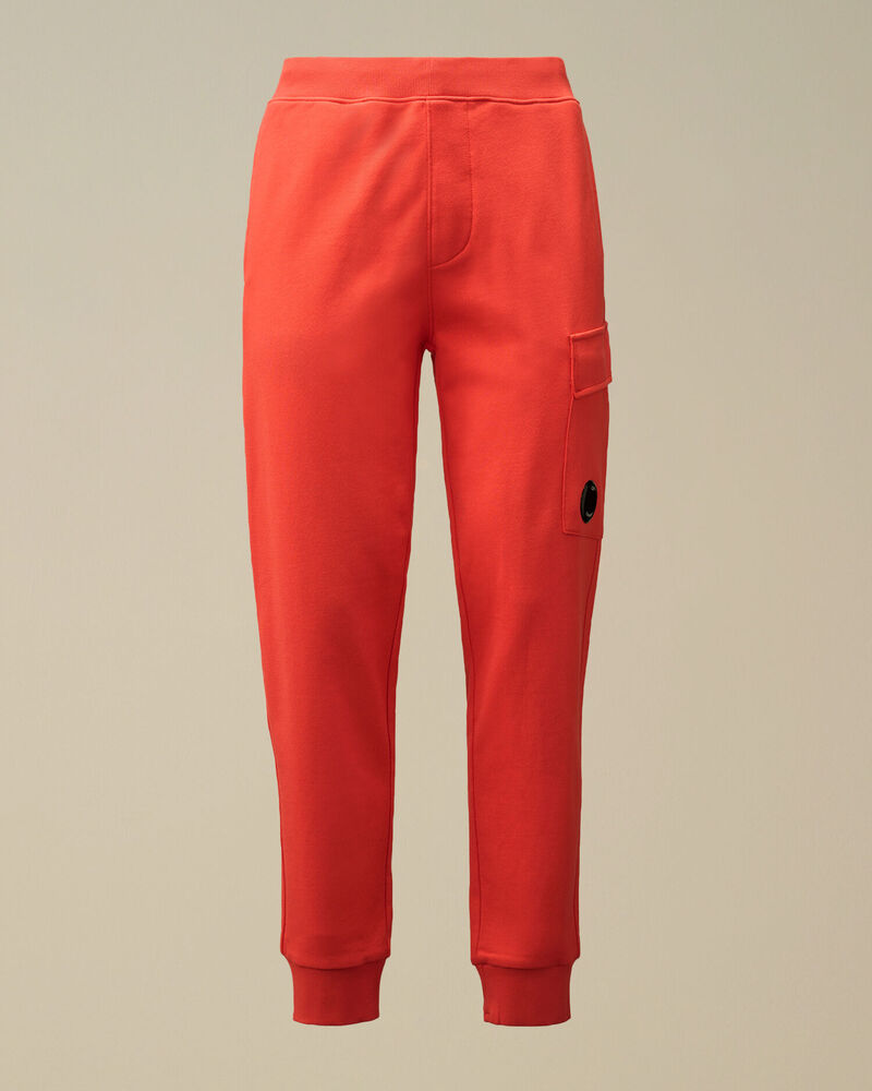 C.P. Company - Pantalon Diagonal raised fleece lens Poinciana