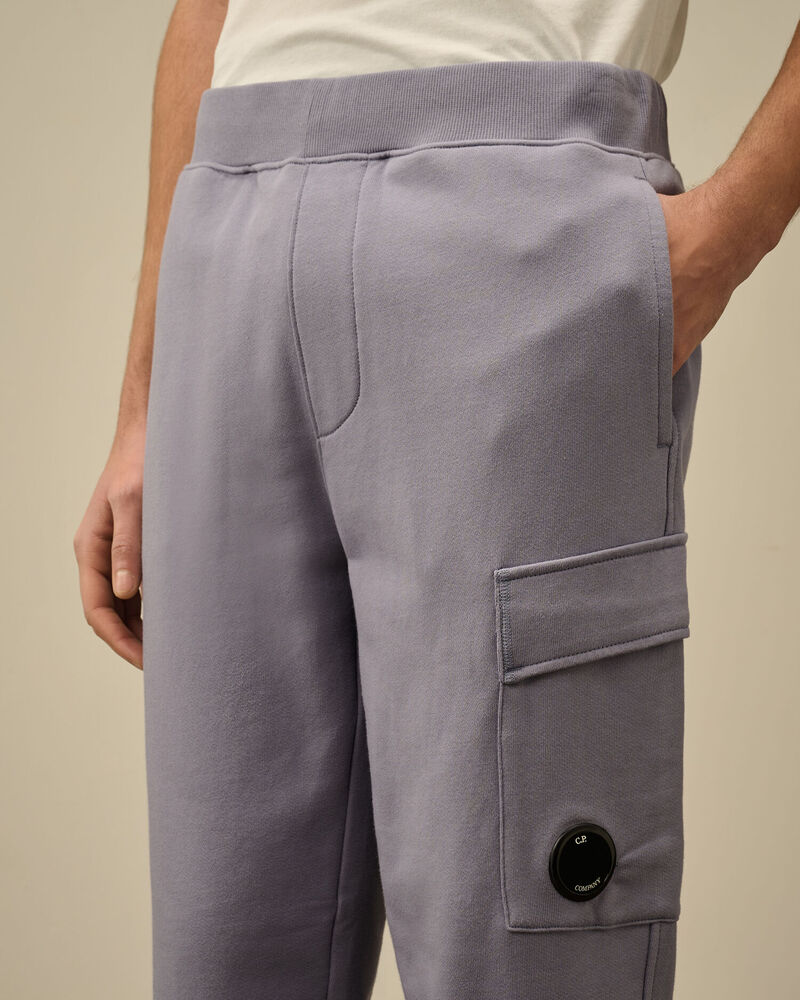 C.P. Company - Pantalon Diagonal raised fleece lens Lavender Violet