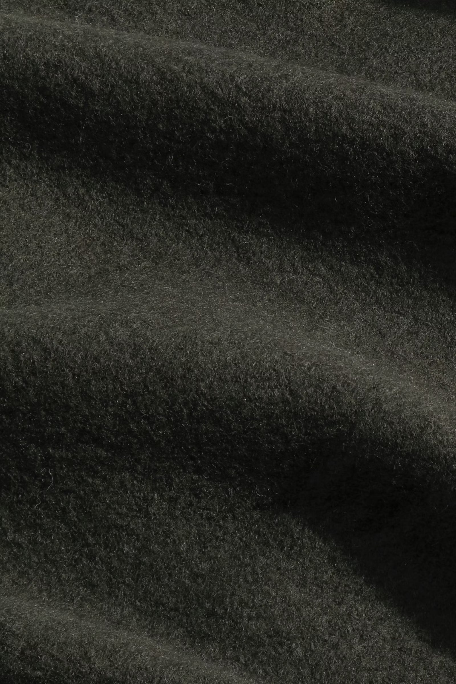 NN07 - Jonas 6398 Boiled Merino Wool Surchemise Dark Army