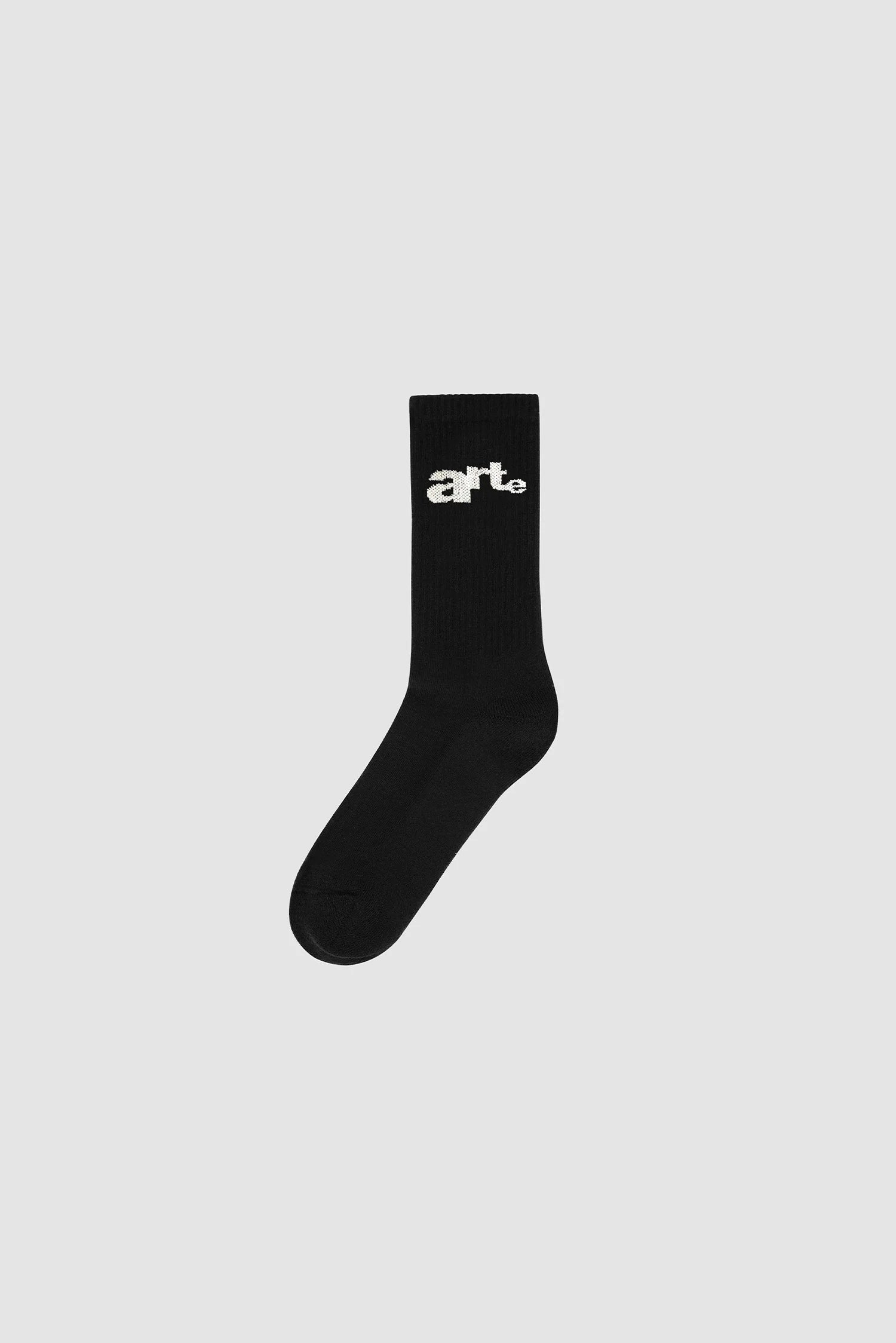 Arte - Chaussettes à grand Logo Noir
