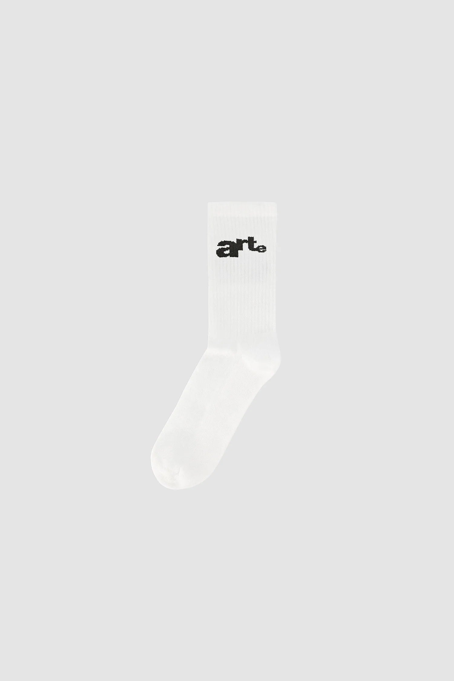 Arte - Chaussettes à grand Logo blanc
