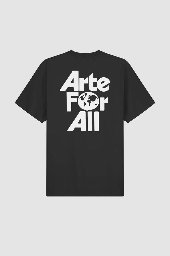 Arte - T-shirt Arte For All Noir