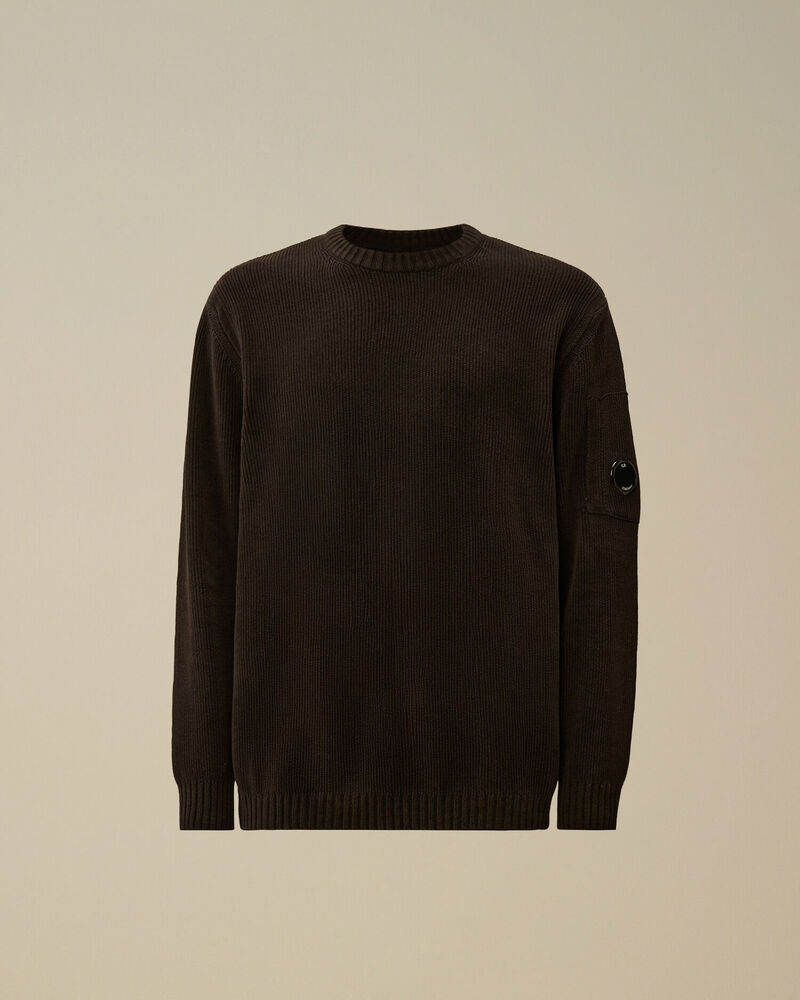 C.P. Company - Pull Coton Chenille Noir
