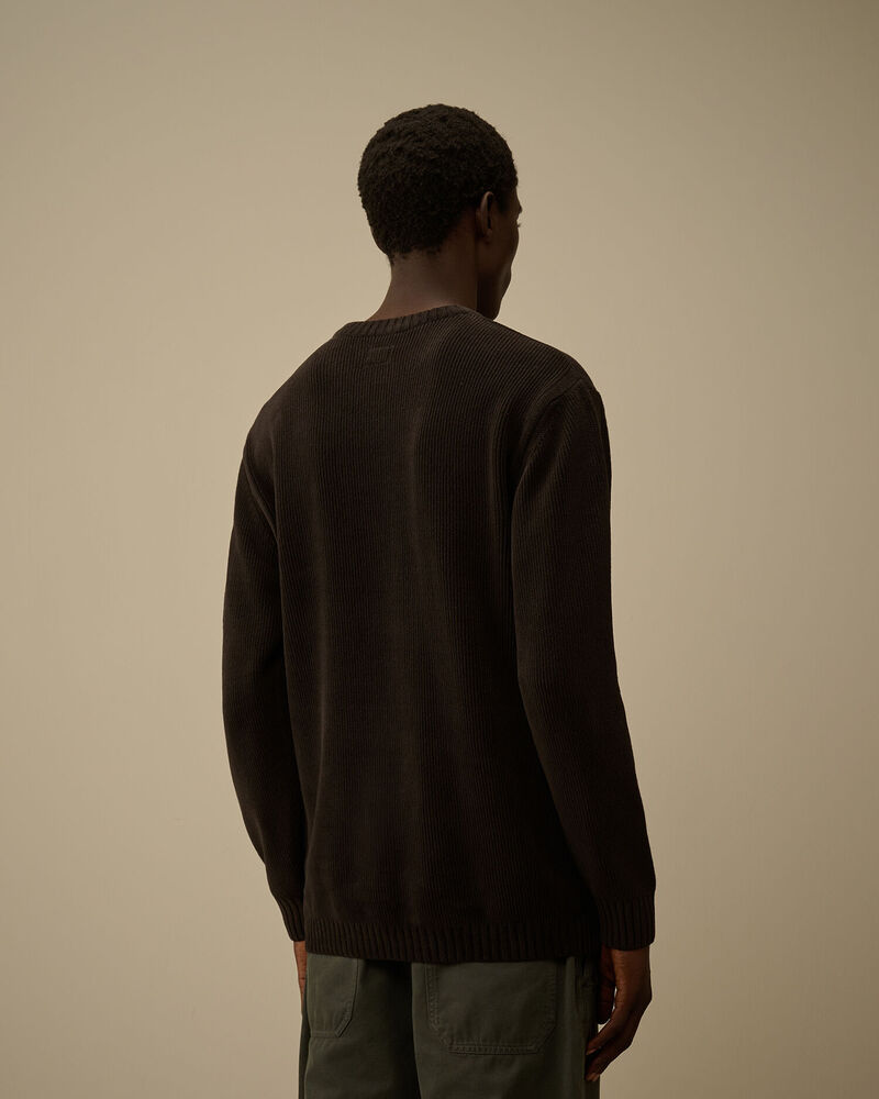 C.P. Company - Pull Coton Chenille Noir