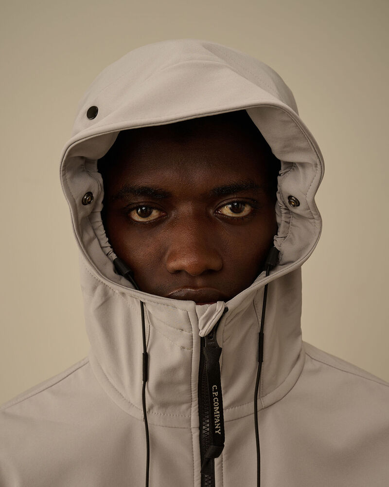 C.P. Company - Blouson C.P. Shell-R Goggle Jacket London Fog - Grey