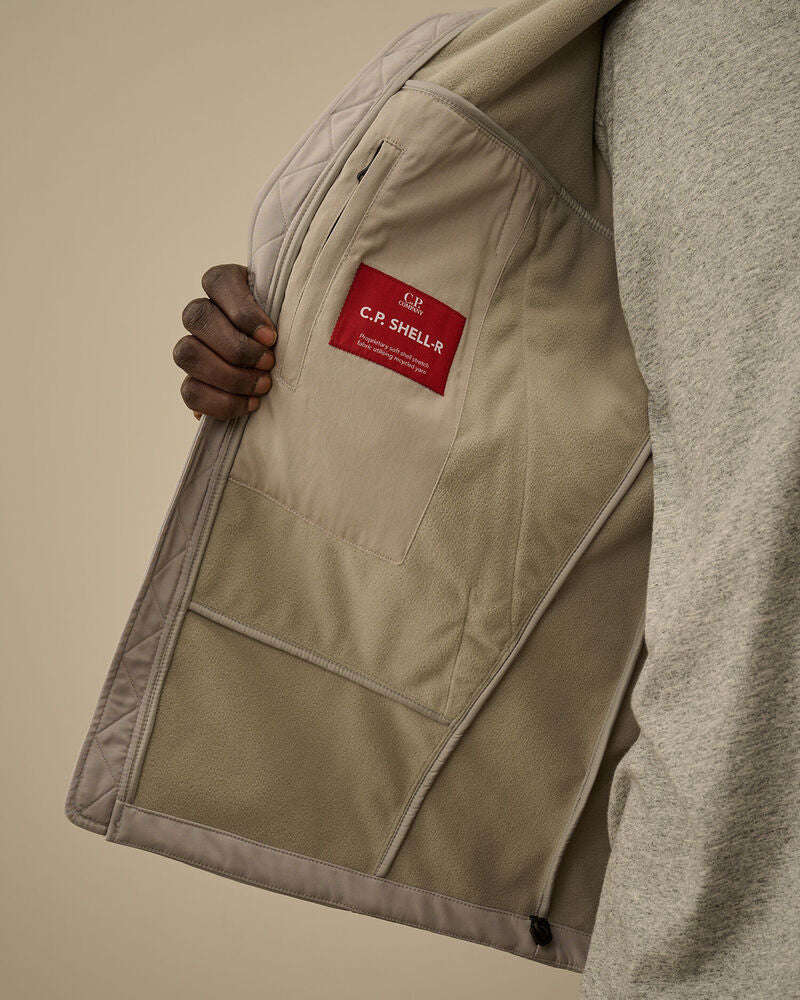 C.P. Company - Blouson C.P. Shell-R Goggle Jacket London Fog - Grey