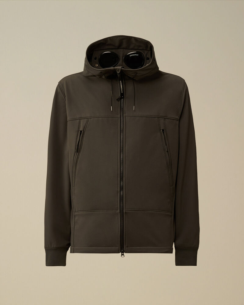C.P. Company - Blouson C.P. Shell-R Goggle Jacket Dark Shadow - Grey