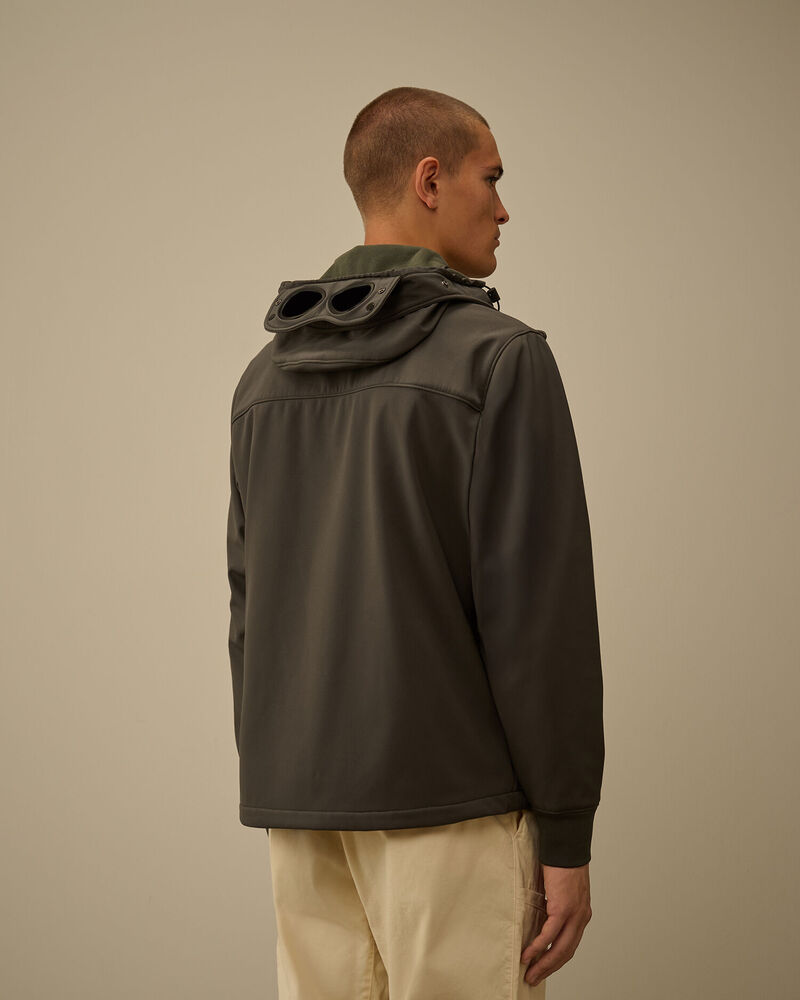 C.P. Company - Blouson C.P. Shell-R Goggle Jacket Dark Shadow - Grey