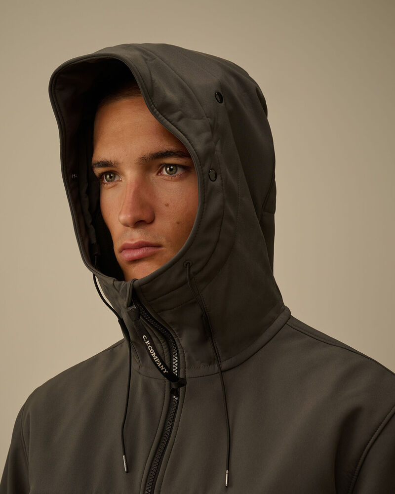 C.P. Company - Blouson C.P. Shell-R Goggle Jacket Dark Shadow - Grey