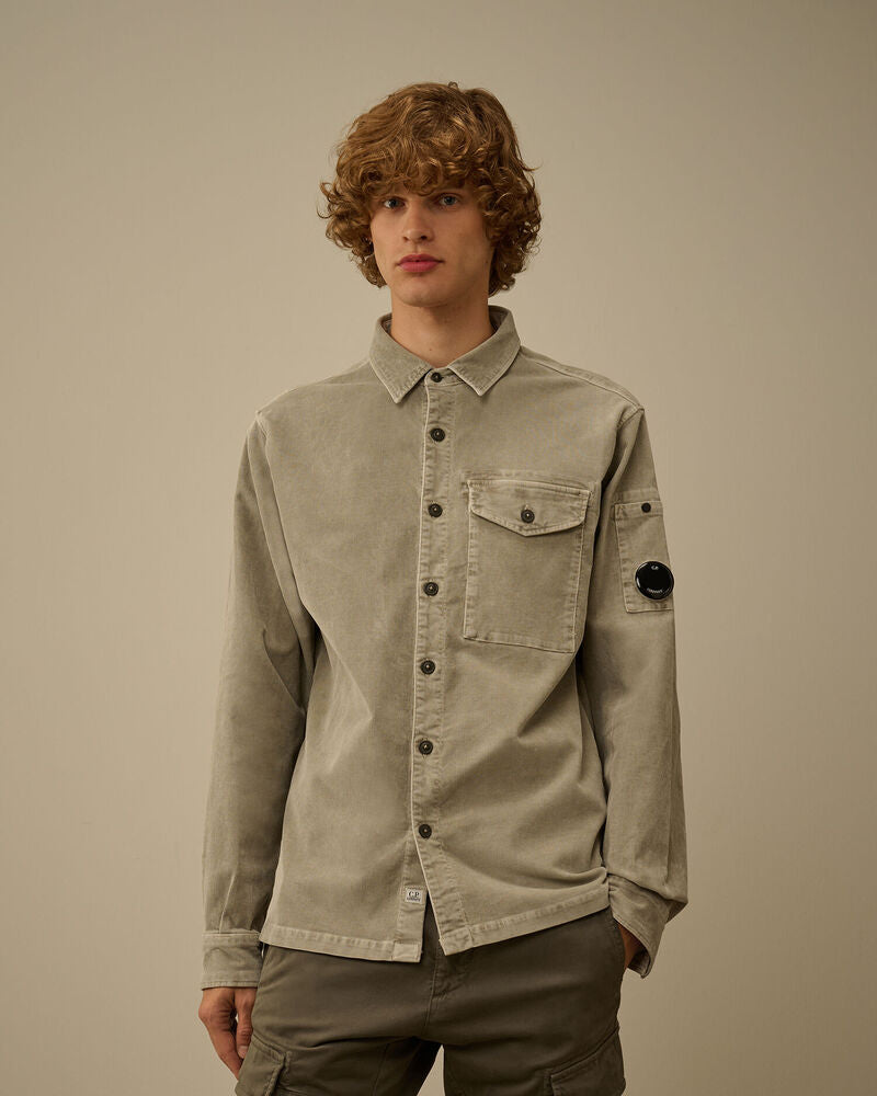 C.P. Company - Surchemise Corduroy Lens Fallen Rock