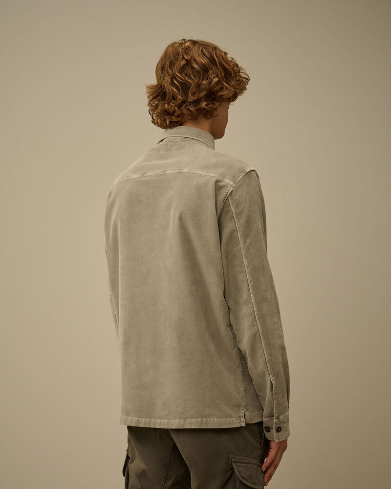 C.P. Company - Surchemise Corduroy Lens Fallen Rock