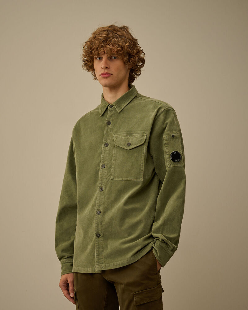C.P. Company - Surchemise Corduroy Lens Green Banana