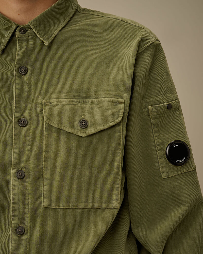 C.P. Company - Surchemise Corduroy Lens Green Banana