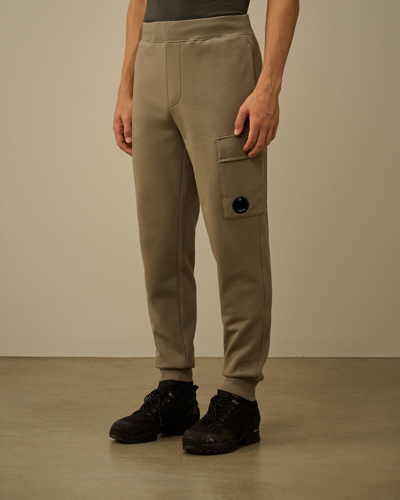 C.P. Company - Pantalon Diagonal Raised Fleece Cargo sweatpants Fallen Rock