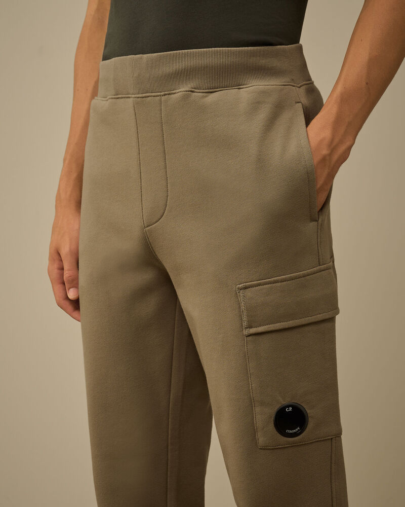 C.P. Company - Pantalon Diagonal Raised Fleece Cargo sweatpants Fallen Rock