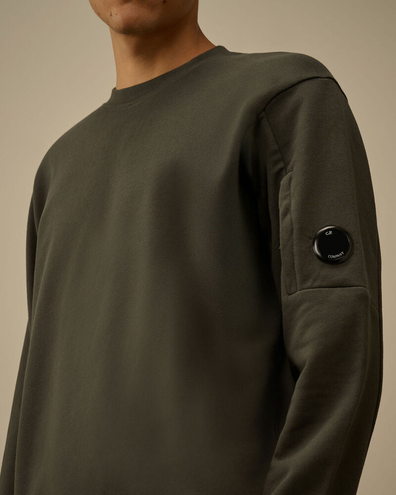 C.P. Company - Sweat Diagonal Raised fleece Dark Shadow