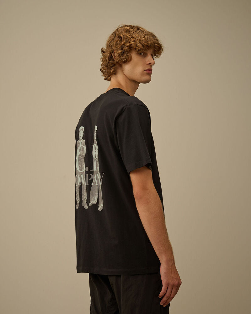 C.P. Company - Tee-shirt 30/1 Jersey British sailor Black