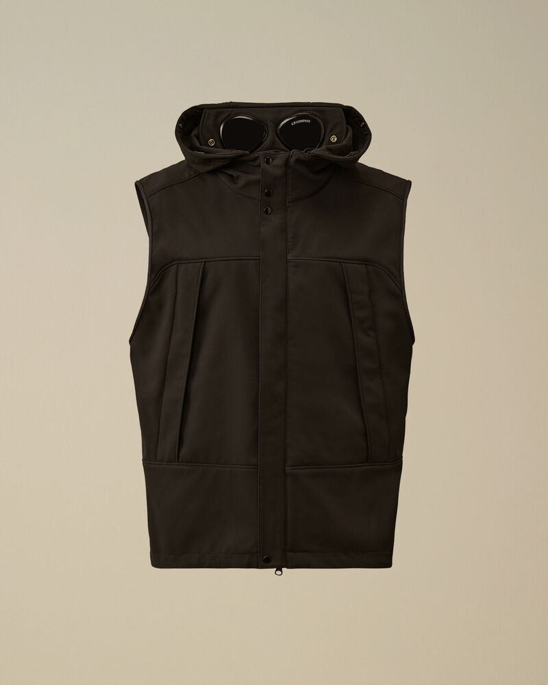 C.P. Company - Gilet C.P. Shell-R Google Black
